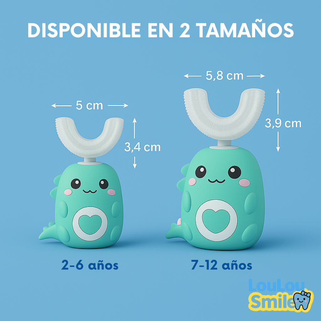 DinoCepillo™ 360° – Cepillo dental para niños