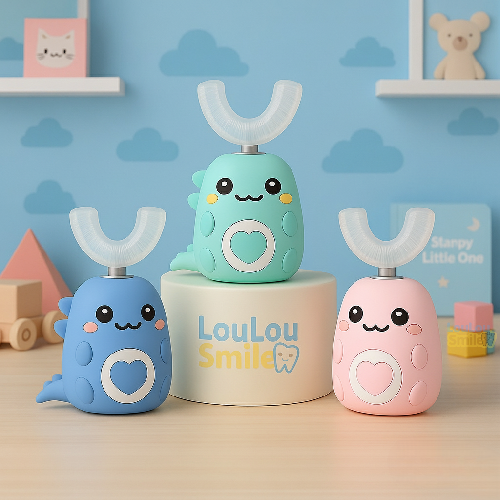 DinoCepillo™ 360° – Cepillo dental para niños